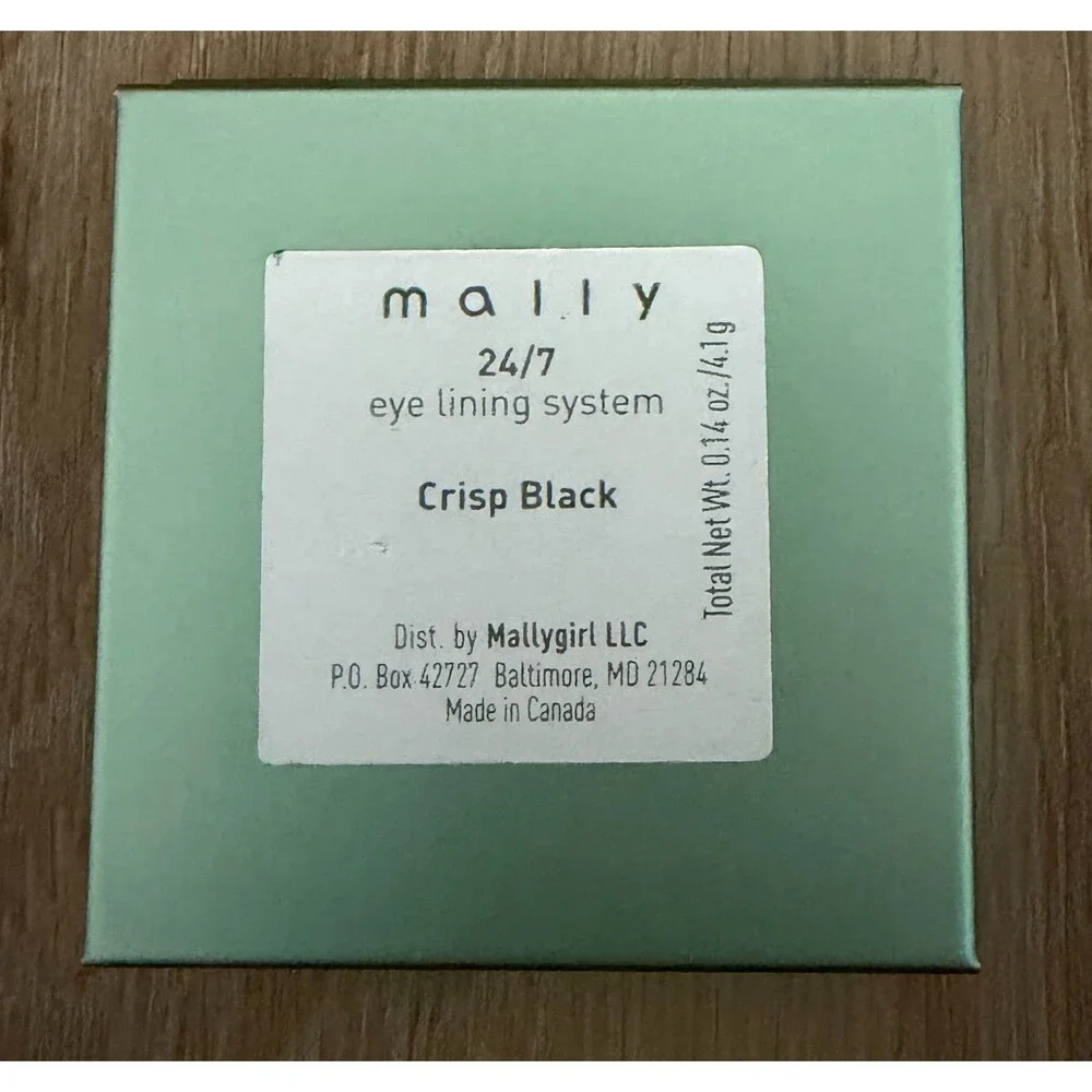 Brand New Mally 24/7 Eye Lining Liner System in Crisp Black White
